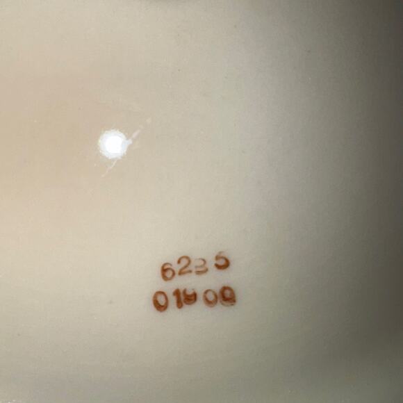 Royal Tettau Bavaria Floral Porcelain Serving Bowl Gold Trim Germany Vtg 1949 - Picture 3 of 6